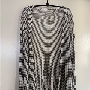 Eileen Fisher long open sweater large